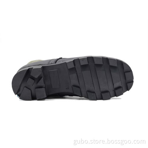 anti puncture high cut high ankle military boots